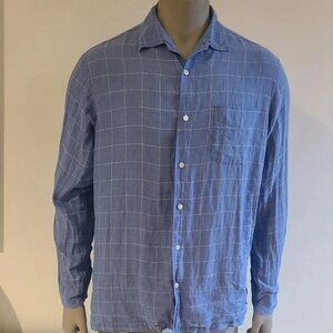 RALPH LAUREN Purple Label Linen Shirt
